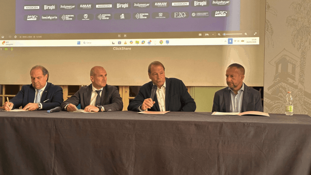 NASCE LA SANREMO PADEL EXPERIENCE: SPORT, TURISMO, CULTURA E SPETTACOLO NEL CUORE DELLA RIVIERA DEI FIORI